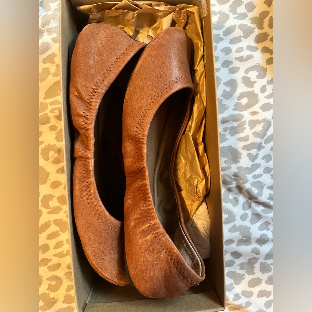 Women brown Lucky Brand Flats